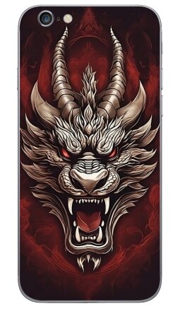 Голова дракона в яростном рыке – символ мощи и силы - Виниловые наклейки на iPhone 6, 6s - купить в Москве, страница 3