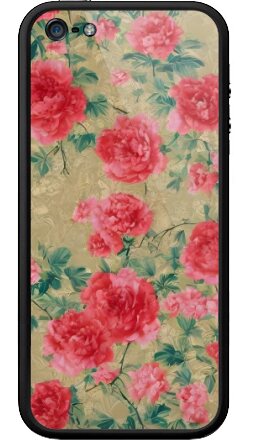 Цветочный паттерн, цветочный мотив. - Бампер на iPhone 5, 5S, страница 3