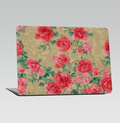 Цветочный паттерн, цветочный мотив. - Наклейки на 2010-2017 – Macbook Air, страница 3