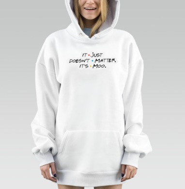 Беззаботная надпись с цветными точками в стиле handwriting, Hoodie Mjhigh Dig, оверсайз, утепленная