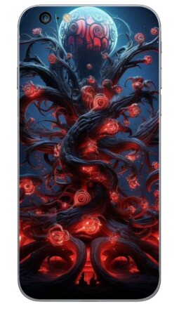 Мистическое дерево жизни и космоса - Виниловые наклейки на iPhone 6 plus - купить в Москве, страница 2