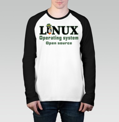 Linux операционная система открытым исходным кодом - Магазин футболок Wladimir. Дизайнерские принты.
