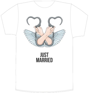 Just Married - Своя футболка белая A3 (30 x 40 см), страница 6