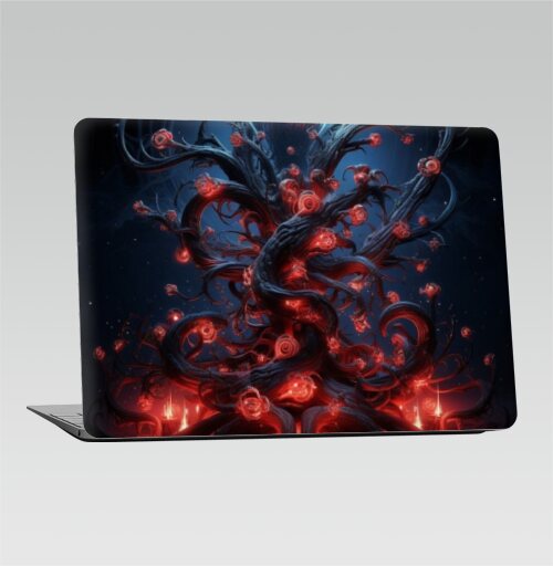 Мистическое дерево жизни и космоса - Наклейки на 2010-2017 – Macbook Air, страница 2
