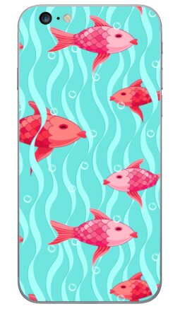 Море и рыбки - Виниловые наклейки на iPhone 6 plus - купить в Москве, страница 44