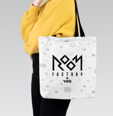 Room Factory / Фабрика комнат, Сумка с ручкой и внутренним карманом на молнии