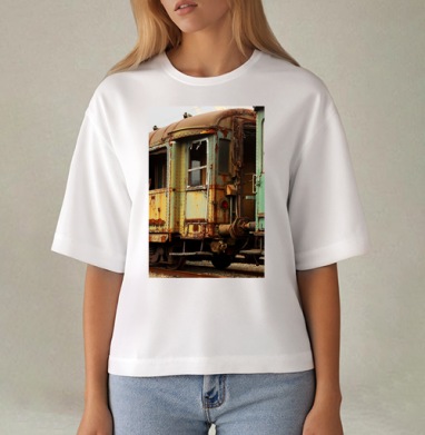 artep_ru___train, Футболка женская оверсайз Mido