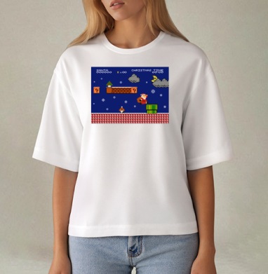 Santa Mario, Футболка женская оверсайз Mido