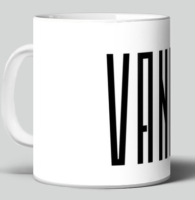 Геометрический шрифт VANILLIN – Ванилин черный текст декор - Магазинчик ProkoffArt