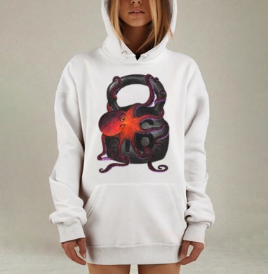 Ещё один подход, Hoodie Mjhigh Dig, оверсайз, утепленная