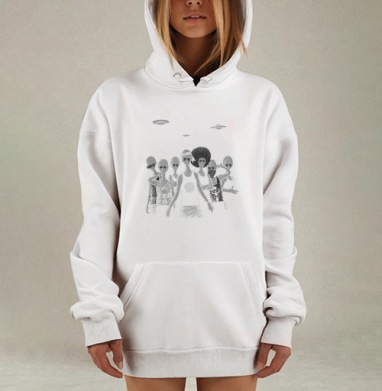 Гости, Hoodie Mjhigh Dig, оверсайз, утепленная