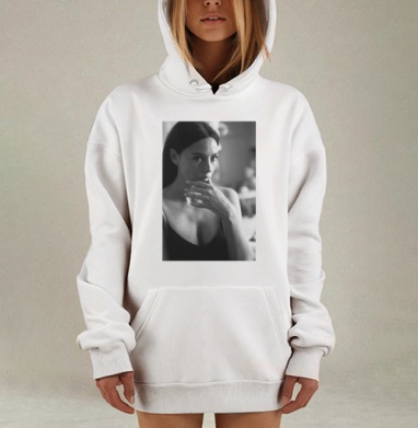 kinopoisk.ru-Monica-Bellucci-21094, Hoodie Mjhigh Dig, оверсайз, утепленная