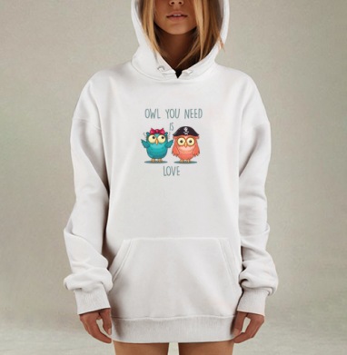 Все что тебе нужно это, Hoodie Mjhigh Dig, оверсайз, утепленная