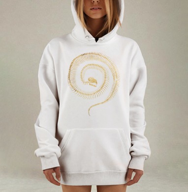 Подколодне, Hoodie Mjhigh Dig, оверсайз, утепленная