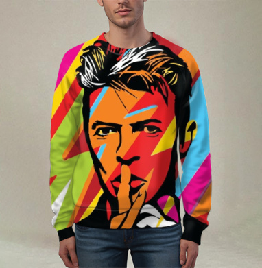 David Bowie RIP, Свитшот мужской 3D