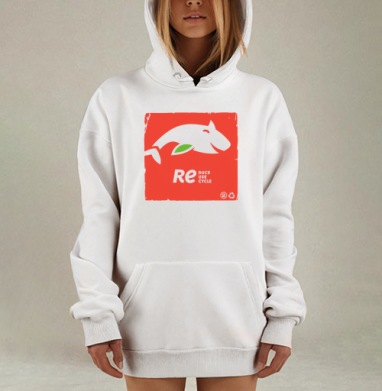 РЕЮЗ, Hoodie Mjhigh Dig, оверсайз, утепленная