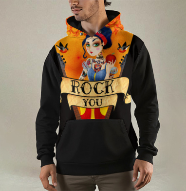 Рок принцесса, Толстовка мужская Regular 3D