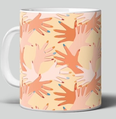 Яркий маникюр женские руки красота fashion стиль - Магазин футболок Kosinskaya