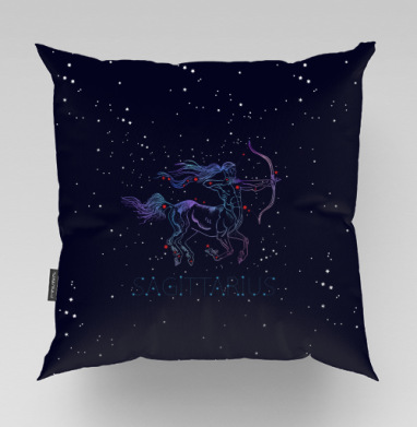 Стрелец. - Магазин футболок electrorain, Подушки