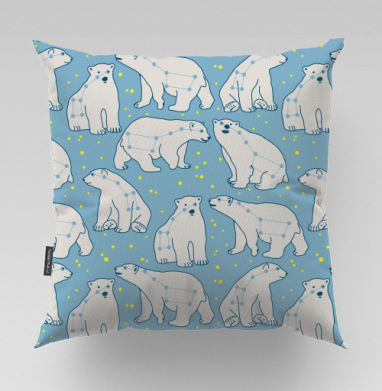 Мишки созвездия - Artxsmart's shop, Подушки