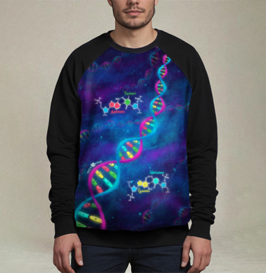 Thoisoi DNA / Thoisoi ДНК, Свитшот мужской 3D / хлопок