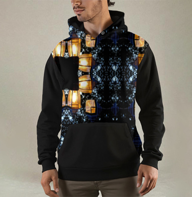 ФОНАРИКИ, Толстовка мужская Regular 3D
