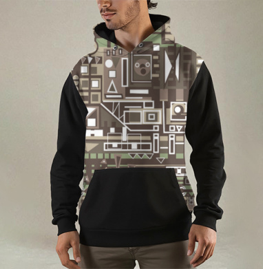 Ритмы, Толстовка мужская Regular 3D