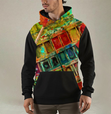 Яркая акварель - Магазин футболок Atman
