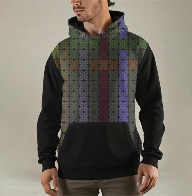 Квадро, Толстовка мужская Regular 3D