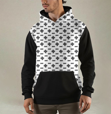 Плюс на минус, Толстовка мужская Regular 3D