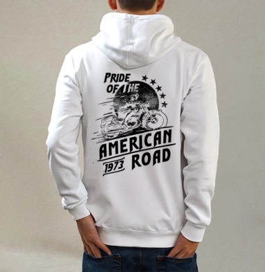 Pride of the American Road / Гордость американской дороги - Мужские Толстовки