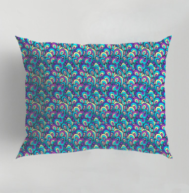 Петли, Подушка декоративная 50х70 см