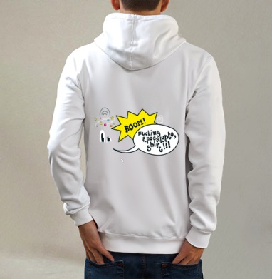 Эмоциональный взрыв в стиле поп-арт с надписью BOOM shirt - Магазин футболок Golovachev - Дизайнерские принты
