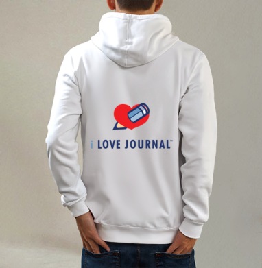 Символ страсти к творчеству карандаш пронзает сердце i LOVE JOURNAL - Магазин футболок dimga - Дизайнерские принты