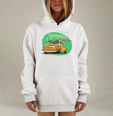 Спорт вагон, Hoodie Mjhigh Dig, оверсайз, утепленная