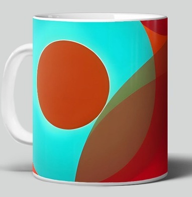Яркая композиция Абстрактные Цветные Сферы / Abstract Colorful Spheres - Магазин футболок RazzhivinaKs - Дизайнерские принты