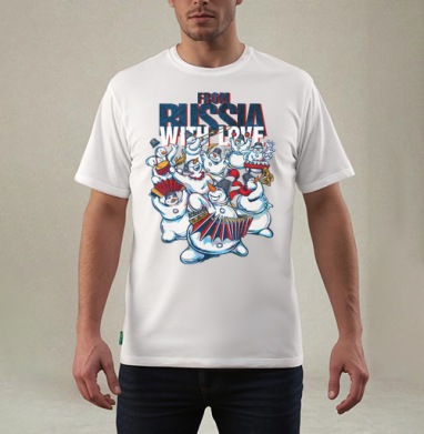 From Russia - Купить Товары с принтом 