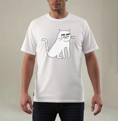 Мартел Котэ, Футболка мужская REGULAR белая