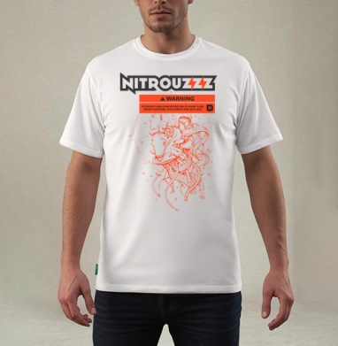 НИТРО. Голова Робота - Магазин футболок Nitrouzzz
