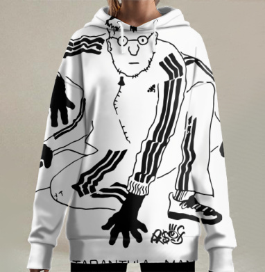 Человек Паук Человек Паук Тарантула Человек, Hoodie Long Oversize 3D