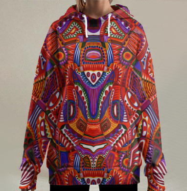 Ткань мира, Hoodie Long Oversize 3D