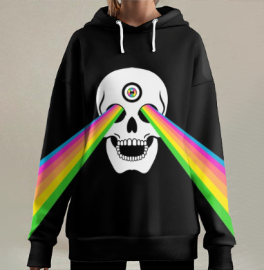 Вселенский Разум, Hoodie Long Oversize 3D