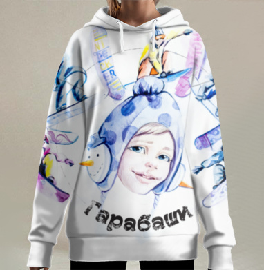 Гарабаши, Hoodie Long Oversize 3D