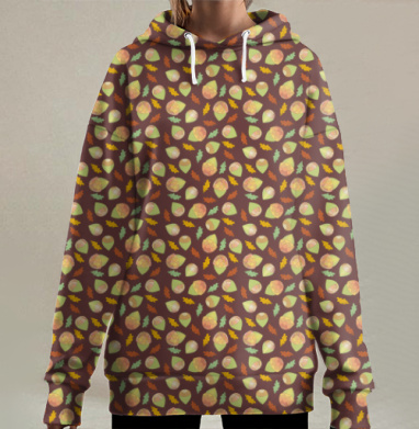 Жёлуди, Hoodie Long Oversize 3D