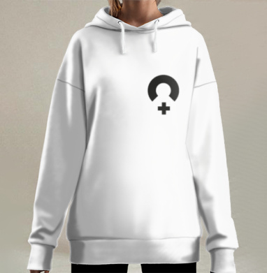 Женская сила, Hoodie Long Oversize 3D