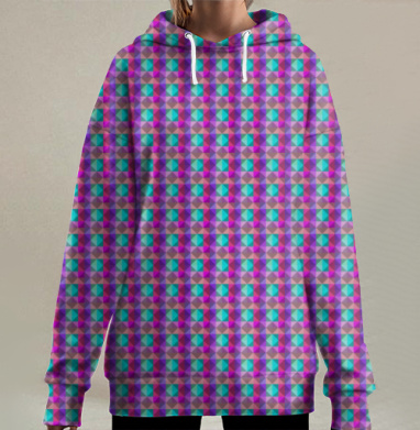 Геометрия цветов, Hoodie Long Oversize 3D