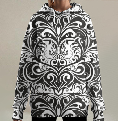 Идеальные узоры, Hoodie Long Oversize 3D