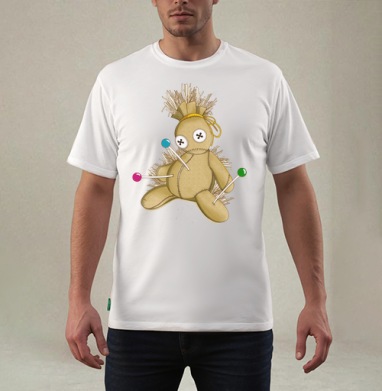 Вуду кукла с булавками символическая боль и месть - enzashop
