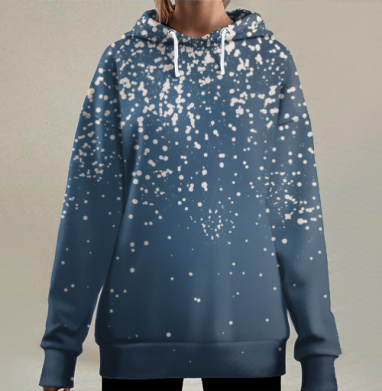 Искры, Hoodie Long Oversize 3D