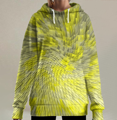 Калейдоскоп, Hoodie Long Oversize 3D